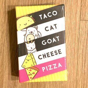 NWT | Taco Cat Goat Cheese Pizza Card Game Open Box 2-8 Players Ages 8+
